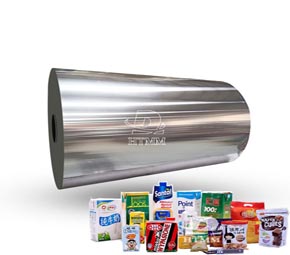 Flexible packaging aluminum foil