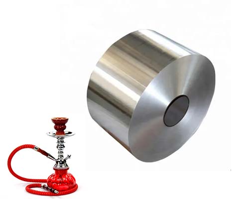  320° Premium Hookah Aluminum Foil - Extra Thick Heavy Duty  Rolls - 7 Wide (180mm) - 82ft Length (25m) - 40 Micron Thick Nicotine Free  : Health & Household