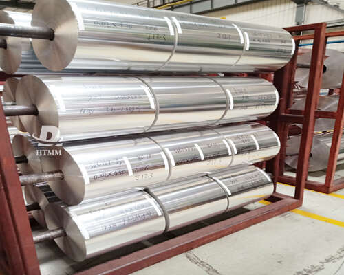 Heat sealing aluminum foil